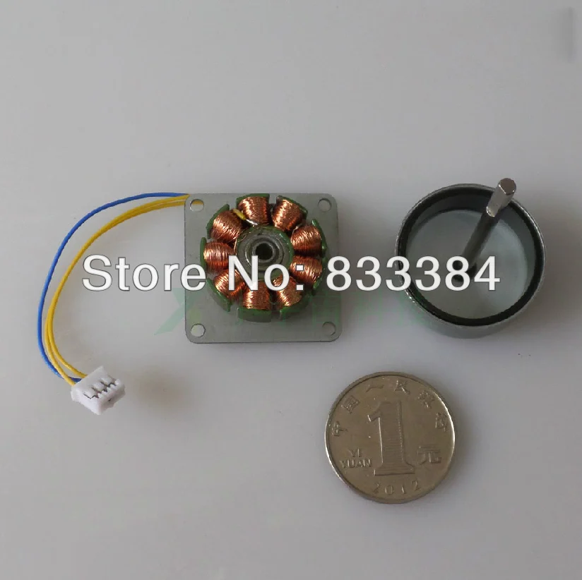 Миниатюрный трехфазный генератор переменного тока с низкой мощностью 2 шт.