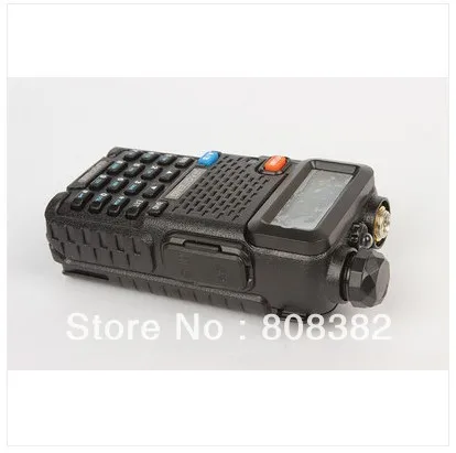 BAOFENG UV-5R 5Watts two way radio walkie talkie Dual band dual display 136-174MHZ &amp 400-520MHZ Free earpiece and long antenna |
