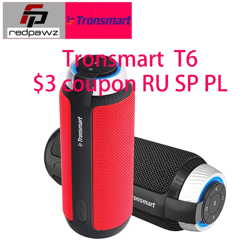 Tronsmart Element T6 Bluetooth 4 1 портативный динамик беспроводной звуковая панель аудио