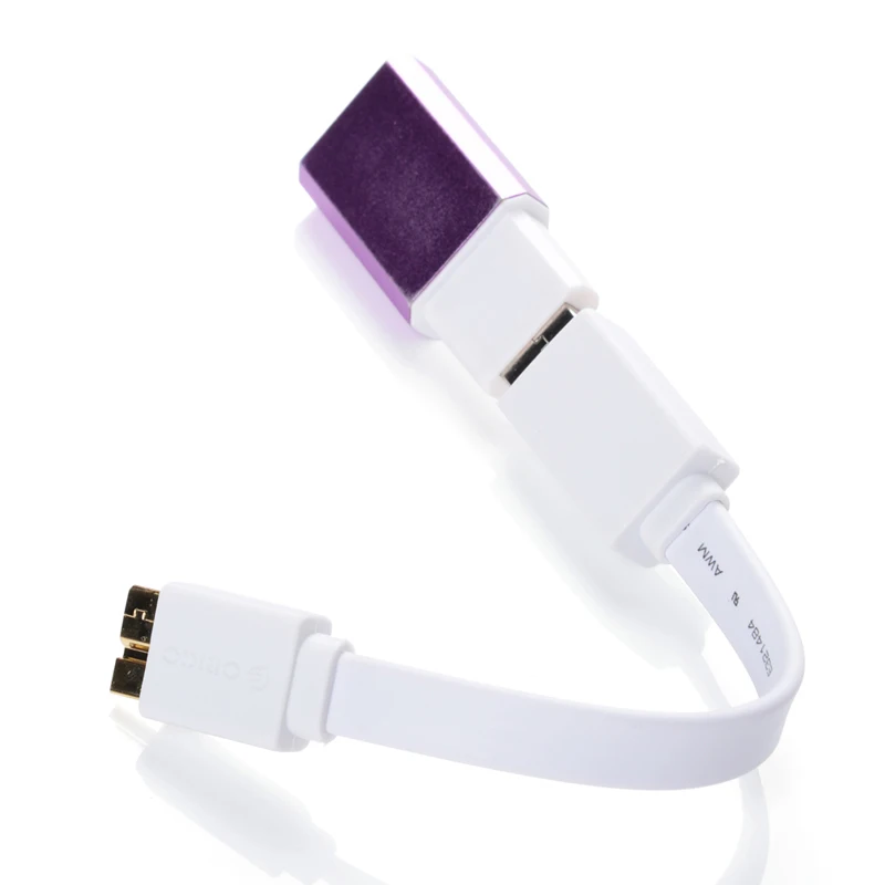 Кабель для передачи данных ORICO USB 3 0 A Male к Micro OTG 15 см SAMSUNG Note3 Black/белый (COF3)|male male|male to
