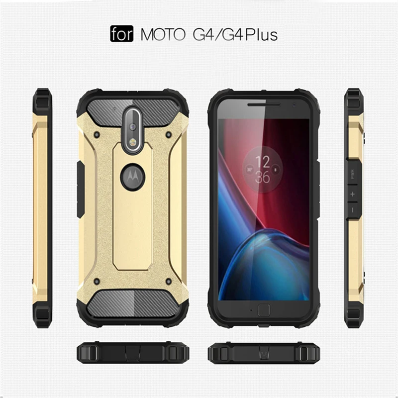 Прочный Гибридный противоударный защитный чехол для телефона Motorola Moto G4 Plus