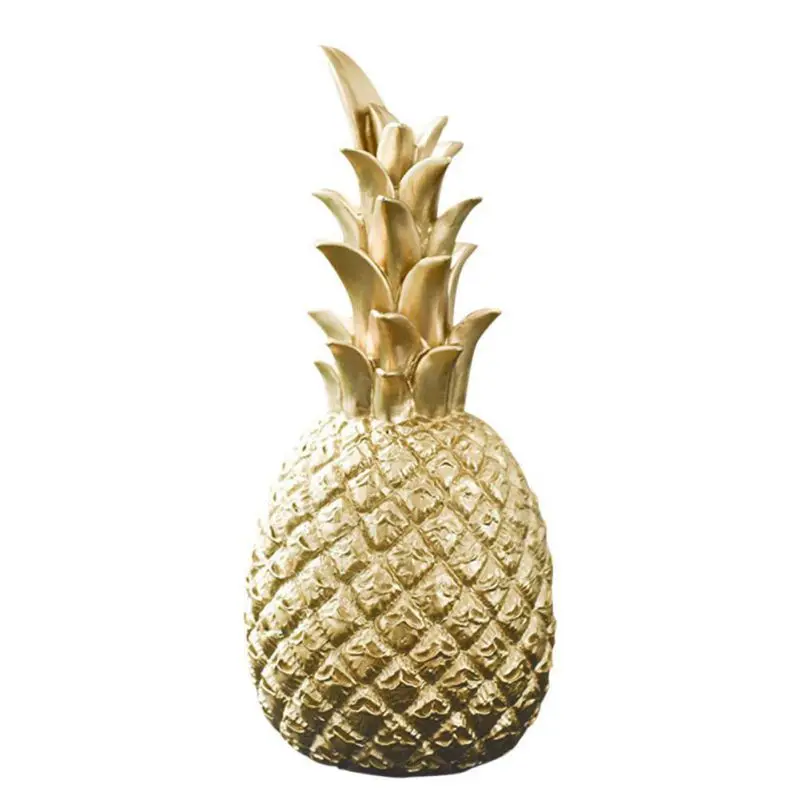 Abrrlo Nordic Home Decor 3Colors Resin Pineapple Shaped Modern Creative Wine Cabinet Desktop Display Decoration Accessories | Дом и сад