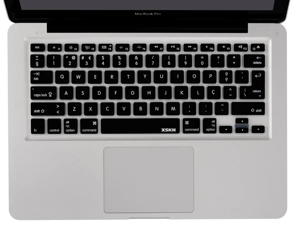Чехол XSKN с португальской клавиатурой для Macbook Air 13 Pro Retina 15 Ультратонкий