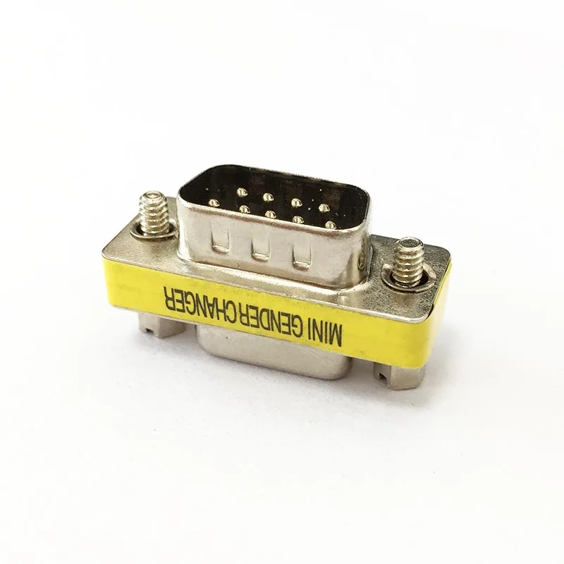 2 шт. RS232 мужчин и женщин Серийный адаптер COM 9 контактам|adapter|adapter femaleadapter terminal |