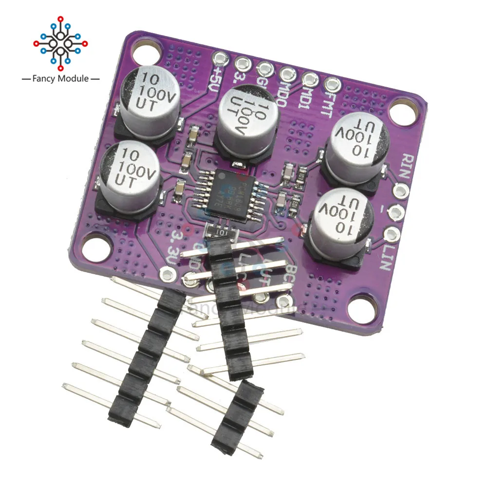 PCM1808 105dB SNR аудио стерео ADC односторонний Аналоговый Входной декодер 24bit усилитель