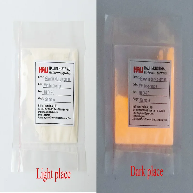 Светящийся в темноте пигмент фотолюминесцентный порошок светящийся товар: HLD-7C