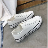 summer autumn women shoes 2021 new white canvas shoes female white casual shoes woman fashion classic students sneakers