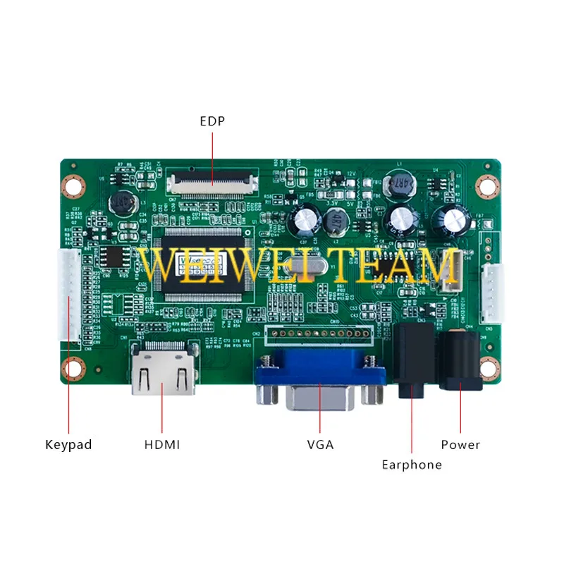 11,6 дюймов 1366x768 ips ЖК-экран тонкий ноутбук планшет дисплей HD WXGA HDMI VGA контроллер драйвер платы EDP 30 провод со штырями для наушников