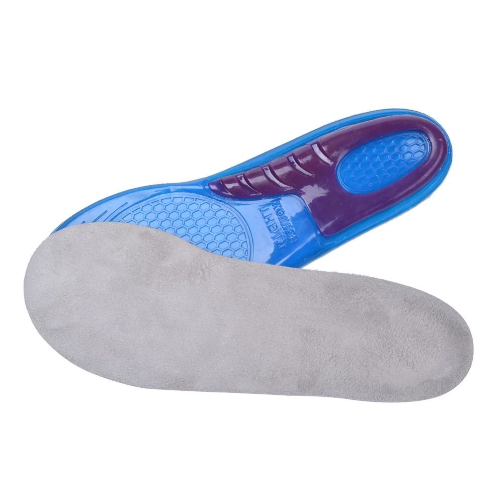 Silicon Gel Insoles Foot Care for Plantar Fasciitis Heel Spur Running Sport Insoles Shock Absorption Pads arch orthopedic insole