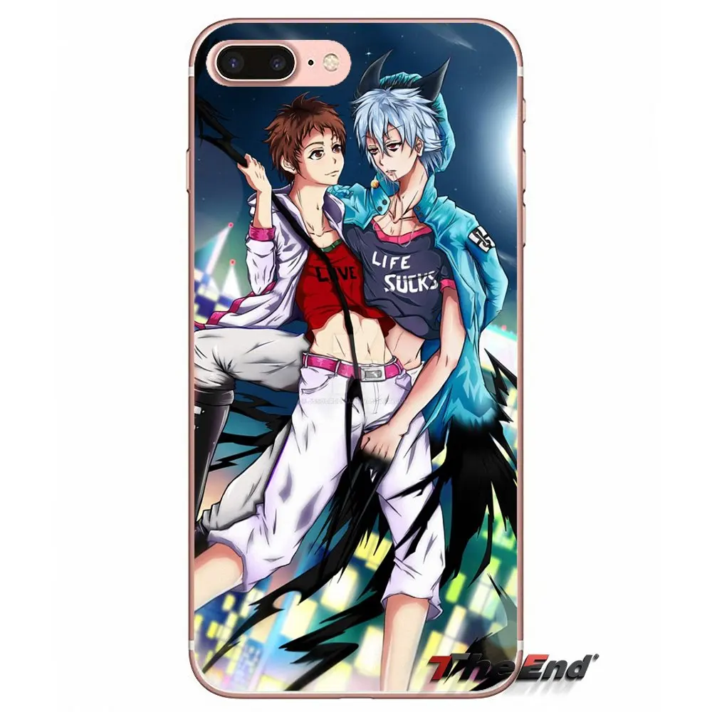 Чехол для HTC One M7 M8 A9 M9 M10 E9 Plus Desire 630 530 626 628 816 820 Motorola G G2 G3 Kuro Servamp Kuronyan Japan manga |