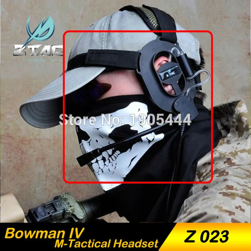Z TAC Тактическая Военная IPSC Охота Bowman IV тактическая гарнитура Аксессуары для