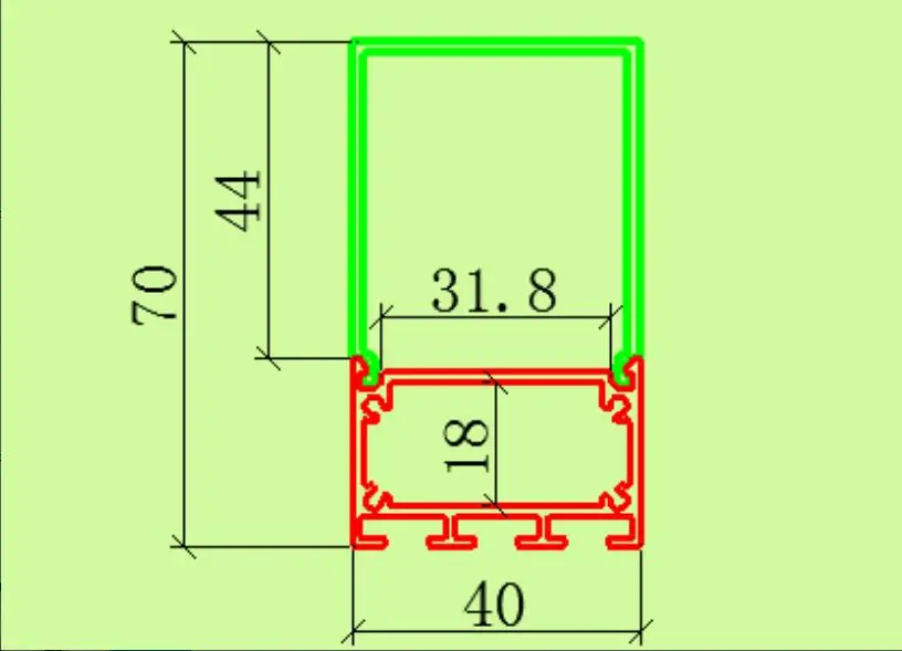 

High quality LED aluminum frame channel /factory pirce square Extruded Led Aluminium Profile for led strip 50m/lot