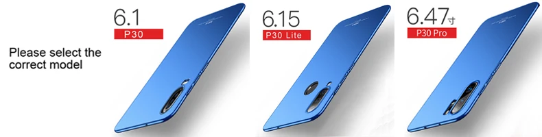 P30 чехол MSVII тонкий матовый чехол для huawei P30 Pro Lite чехол P 30 Plus жесткий чехол из поликарбоната для huawei P20 Lite Pro P 20 чехол для телефона s