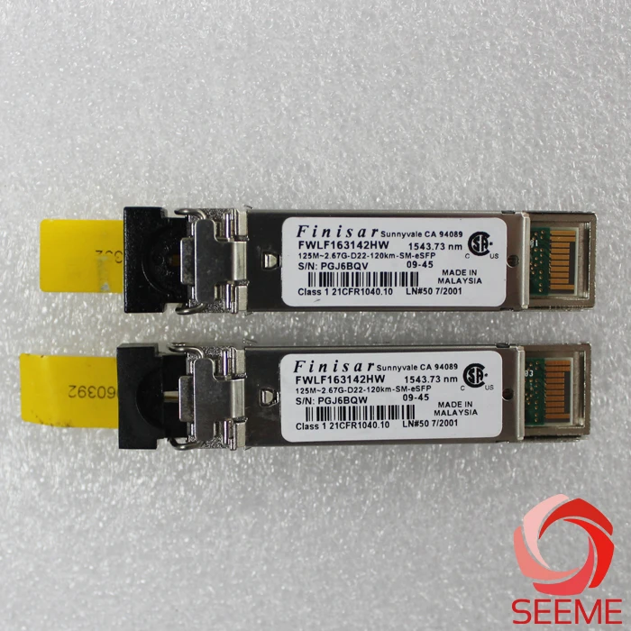

Finisar FWLF163142HW, DWDM 1543,73 нм 2G 120 км