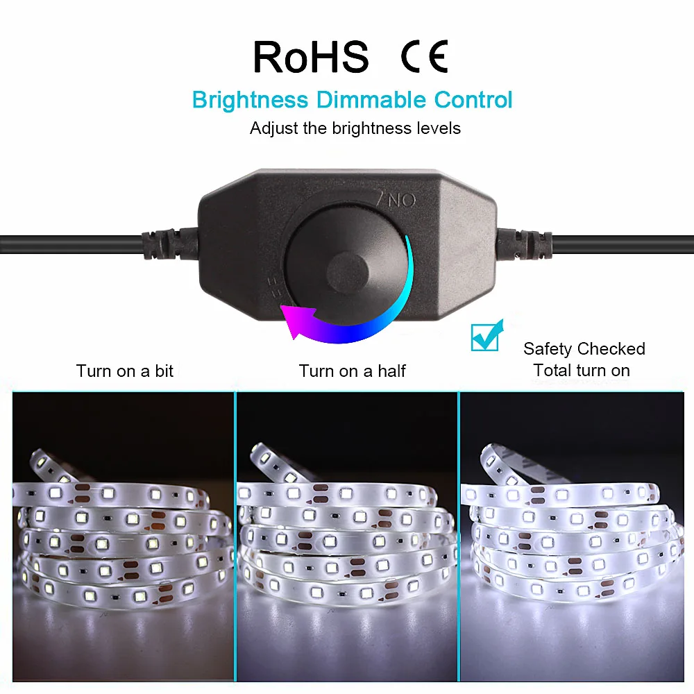5 м Светодиодные ленты 12 V 60 Светодиодный s/M SMD 2835 Гибкая ленточная один Цвет с