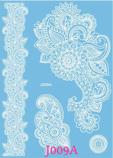 Временная татуировка с белыми чернилами на шею 1 шт. | Красота и здоровье