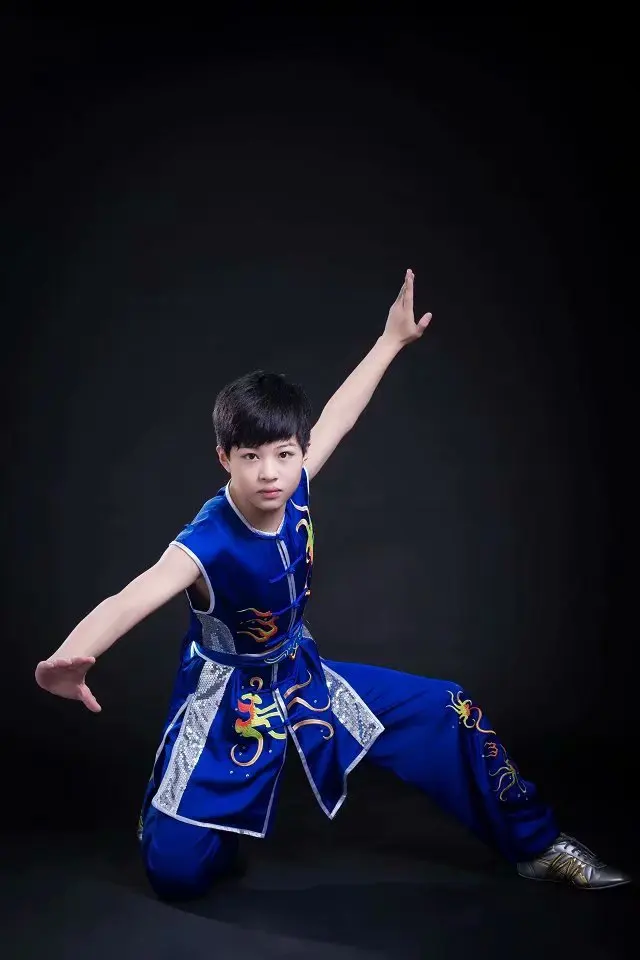 Wushu taichi одежда тайцзи changquan Униформа боевые искусства соревнования вышитые