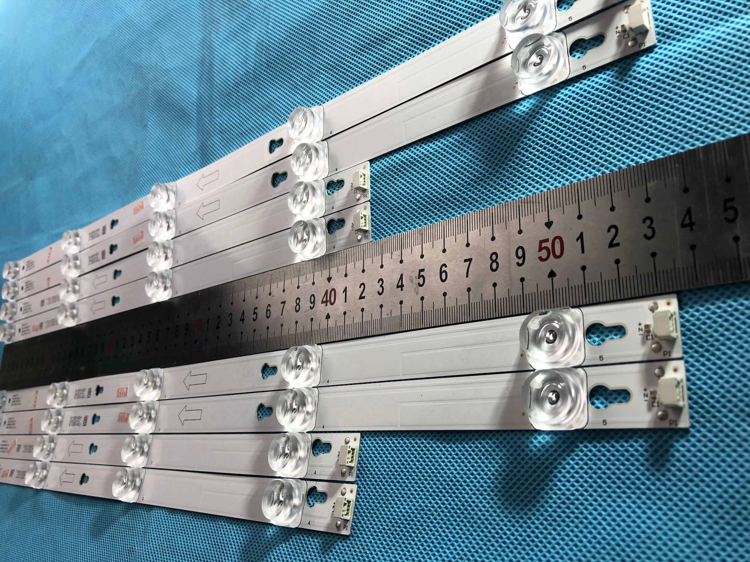 8 шт./лот TCL B55A558U Light Bar 55HR330M05A8 55HR330M04B8 4C-LB5504-HR21J | Лампы и освещение