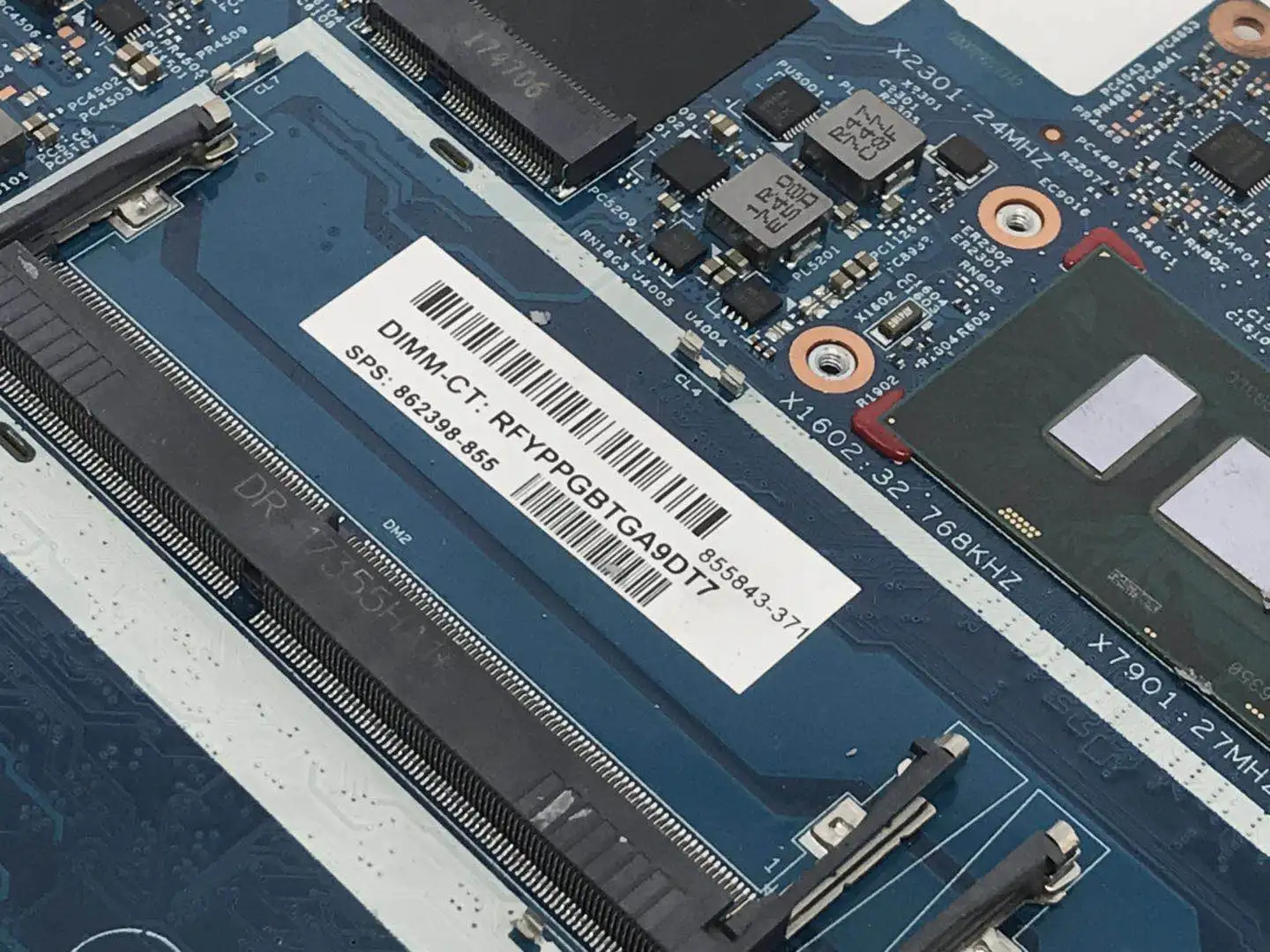 Оригинал для HP X360 14 BA 448.OBZ09.0011 I7 8550 CPU SR3LC автономная материнская плата 939382 001