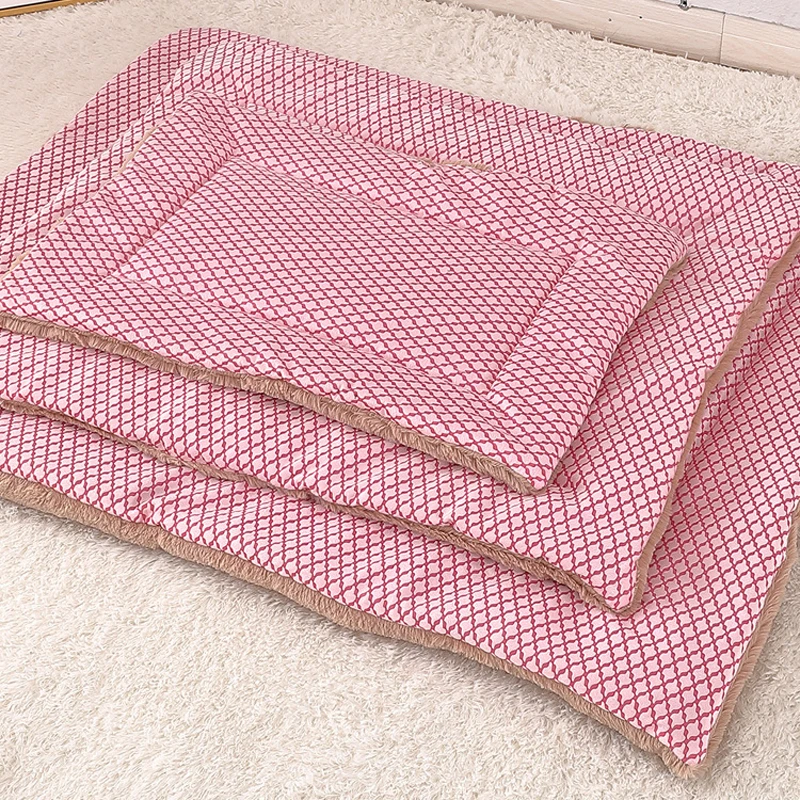 Soft Dog Car Seat Mat Cage Mattress for Medium Large Dogs Bulldog Sheperd Warm Floor Pad Washable Pet Bed House | Дом и сад