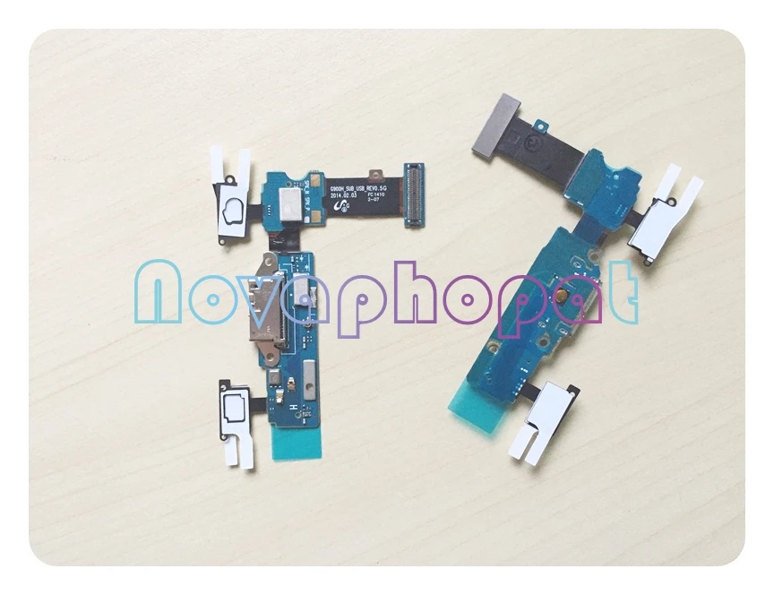 Шлейф зарядного устройства Novaphopat для Samsung s5 G900F G900H разъем Micro usb док порт гибкий