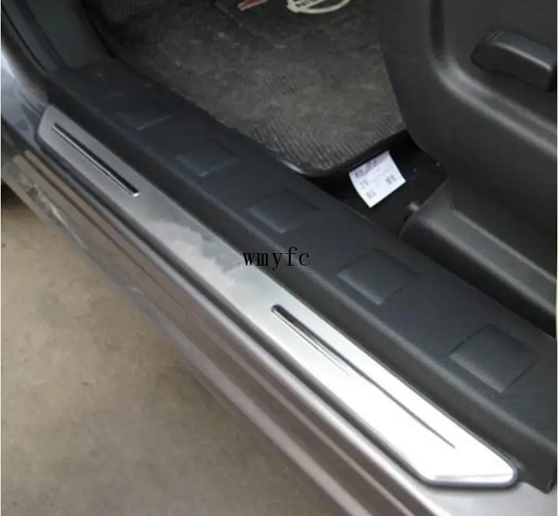 Накладка на порог двери из нержавеющей стали для Nissan X Trail T31 2008 2013 аксессуары