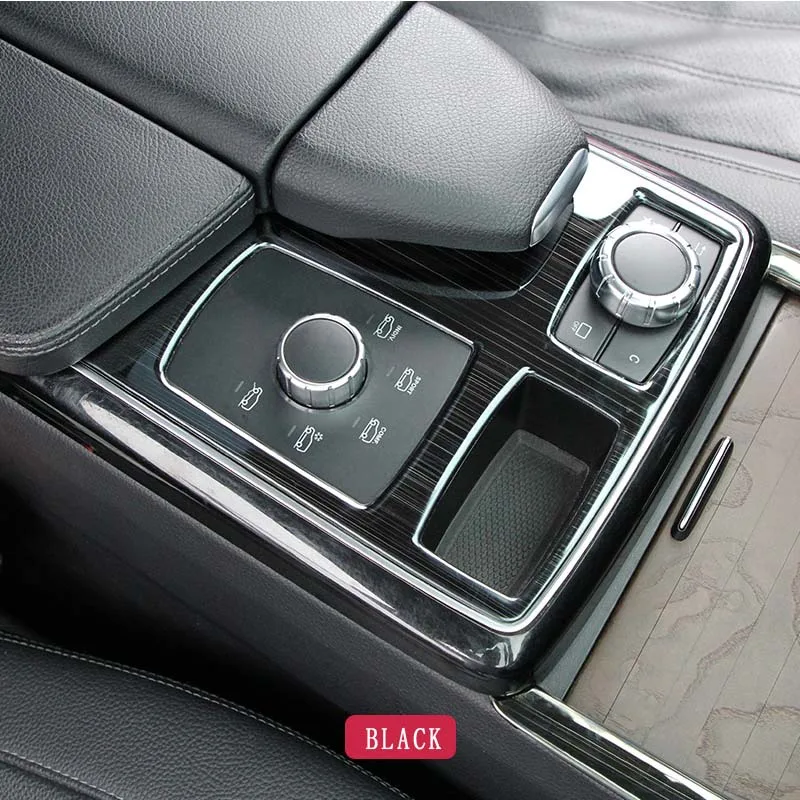 model A black Для Mercedes benz ML320 350 2012 GLE W166 coupe c292 350d GL450 x166 GLS панель управления Крышка центральной консоли аксессуары для интерьера - Название цвета: model A black