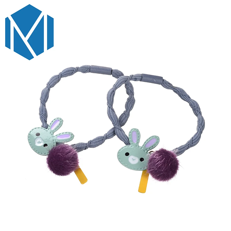 S милый кролик Эластичные аксессуары для волос девушки прекрасный плюшевый