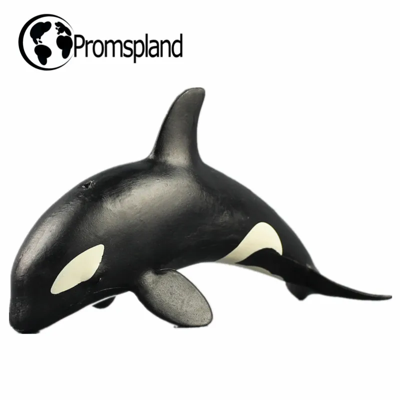 Маленькие фигурки Orca рыбы животных Killer Whales Kawaii экшн Обучающие Развивающие