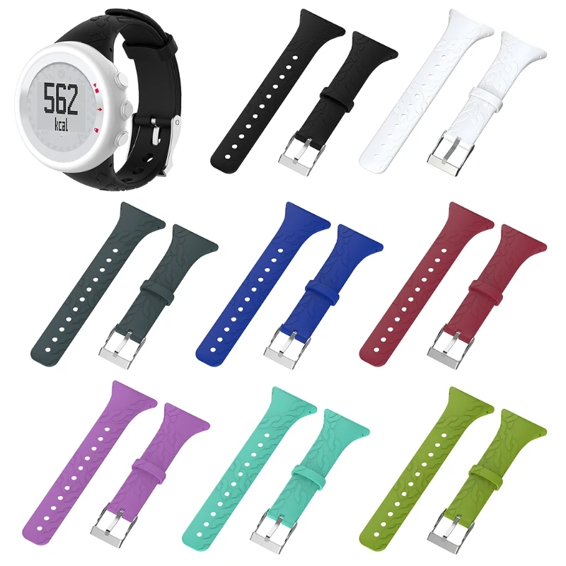 Силиконовый ремешок для SUUNTO Quest M1 M2 M4 M5 M Series Watch Female S|Ремешки часов| |