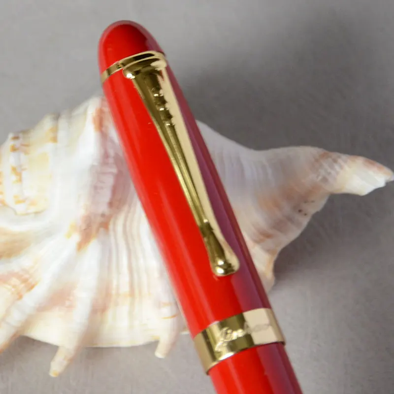 Шариковая ручка JINHAO X450 большая красная и Золотая Роскошная деловая офисная