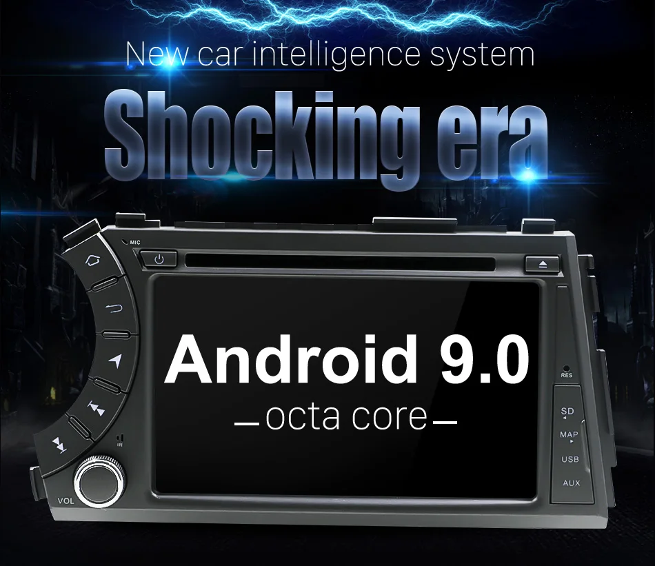 Eunavi 2G+ 3 знака после 2G Octa 8 core android 9,0 автомобильный dvd для Ssang yong Ssangyong Actyon Kyron мультимедийная Автомобильная магнитола gps navi T8 автомобильная стереосистема