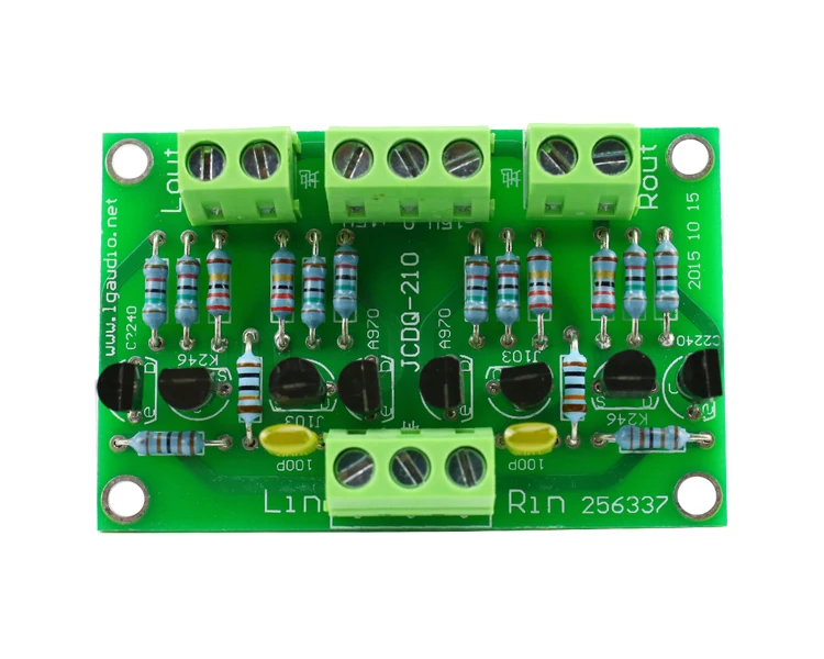 GHXAMP Preamplifier Buffer Preamp 2SK246/2SJ103 C2240/A970 For CD Player Amplifier Use
