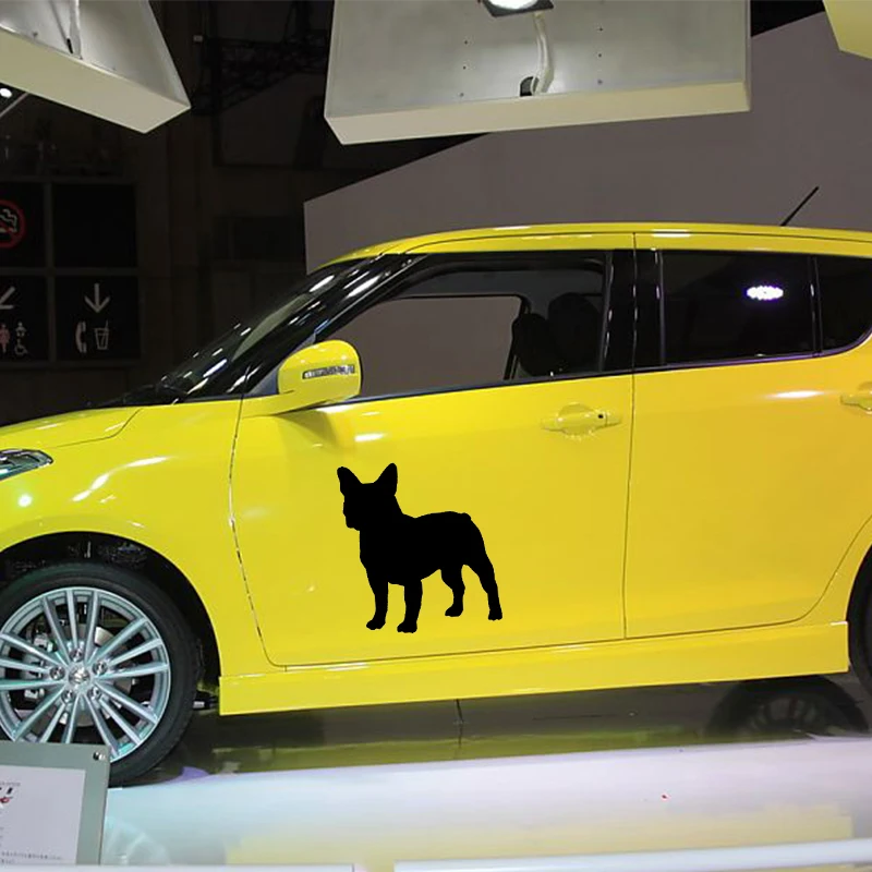 HotMeiNi Французский бульдог Собака наклейки виниловые автомобильные для кузова