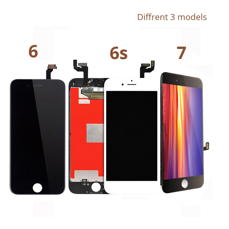 Digitizer дисплей для iphone 4 4s ЖК сенсорный экран oem Полное собрание замена AAA качество |