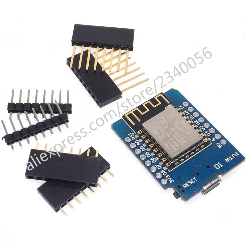 D1 Мини макетная плата NodeMcu Lua 4M байт реле RGB датчик температуры и влажности пять