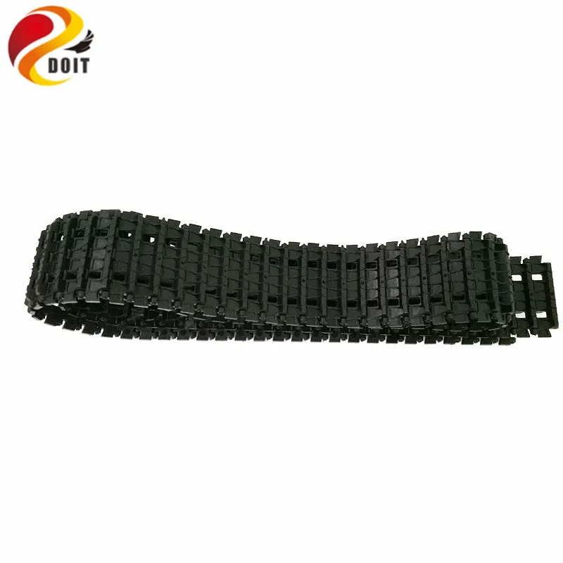DOIT Shock Absorption Plastic Tracks RC Crawler Caterpillar Chain for Robot tracked Tank Chassis Smart Car Engineering | Игрушки и хобби