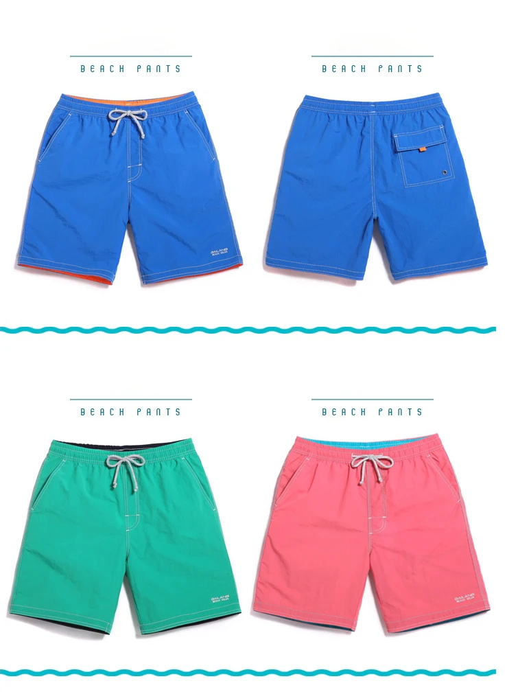 Gailang Брендовые мужские пляжные шорты bermuda masculina, мужские быстросохнущие шорты, мужские новые шорты, купальные костюмы XXXL, мужские пляжные шорты