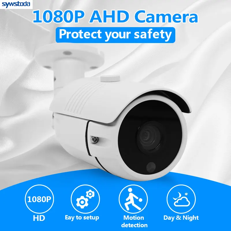 1080P 2.0MP Full HD CCTV AHD IP66 наружная Водонепроницаемая цилиндрическая камера