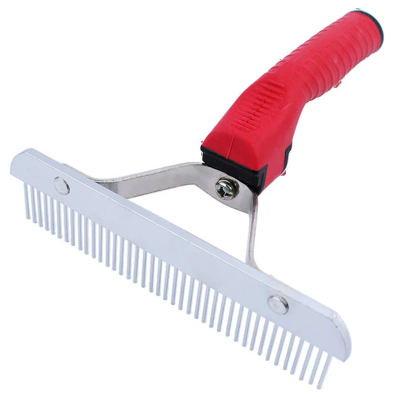 Профессиональная щетка для волос больших собак удлиненная короткая Расческа