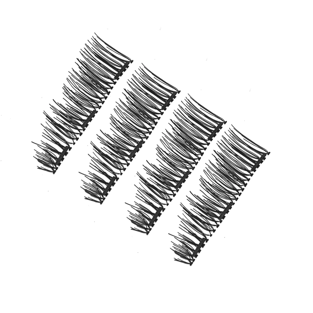 Магнитные ресницы с 3 магнитами магнитные натуральные накладные