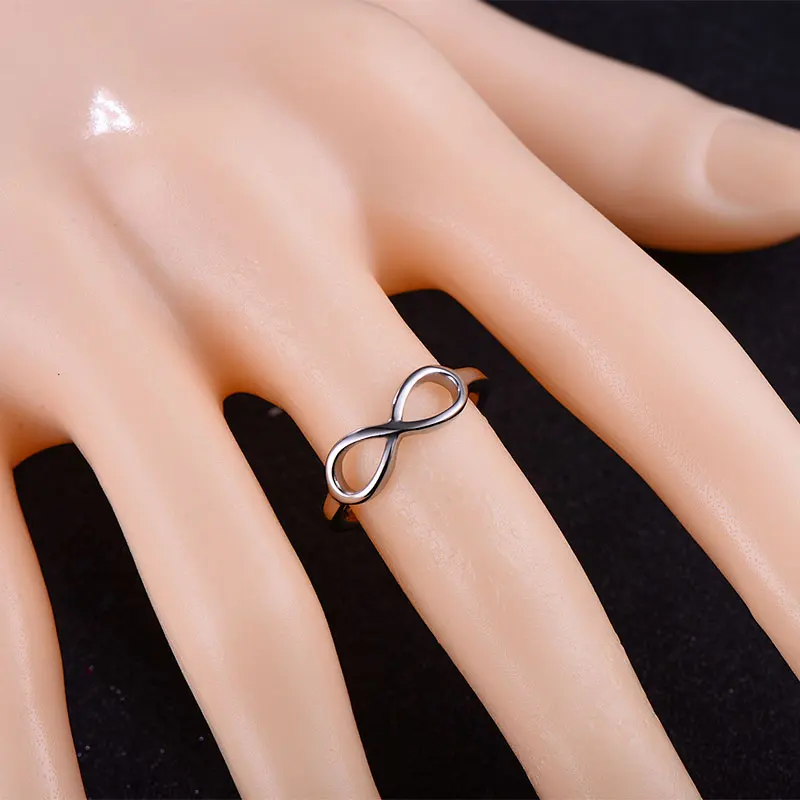 Женские Модные кольца ZPAMS серебряное кольцо из нержавеющей стали обручальное Luky