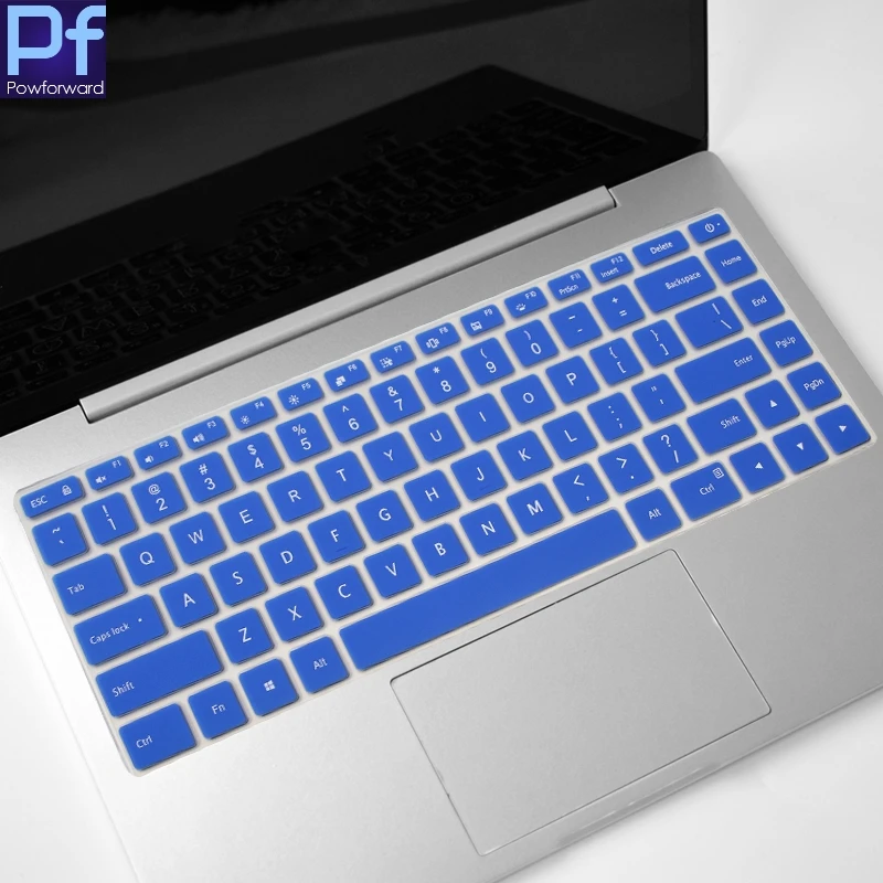 blue 15,6 дюймов силиконовые аксессуары Клавиатура для ноутбука Обложка Защитная пленка кожи протектор для Xiaomi Mi Тетрадь Pro 15 15,6'' - Цвет: blue