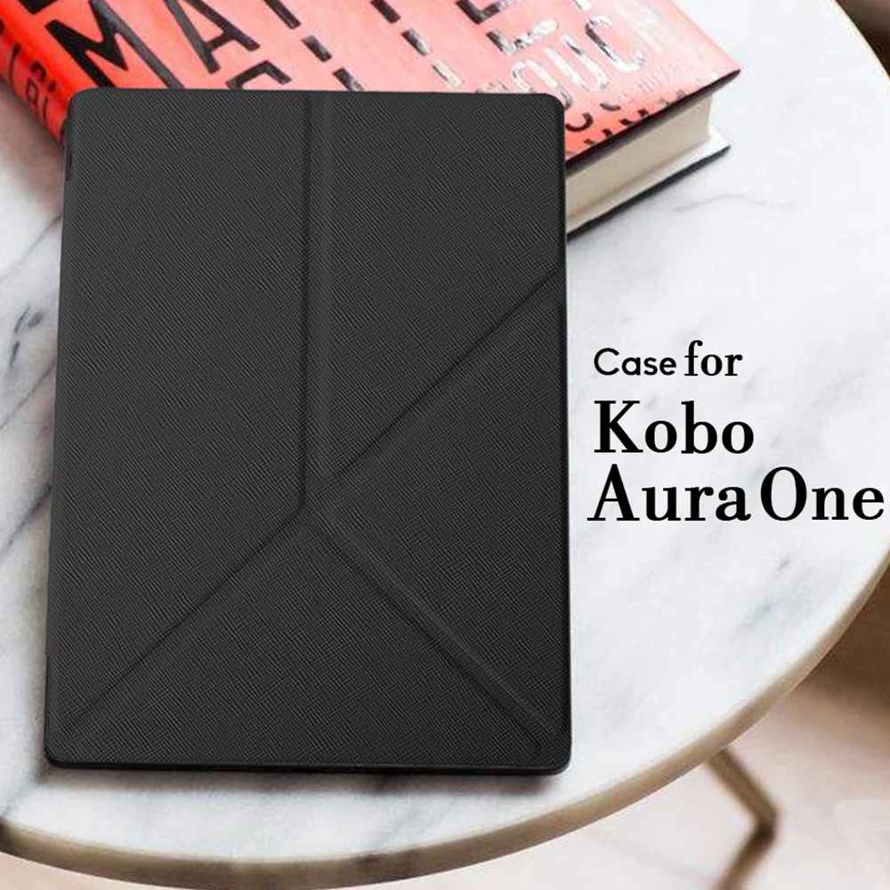 Тонкий чехол для Kobo Aura One кожаный с магнитной подставкой 7 8 дюймов защитный