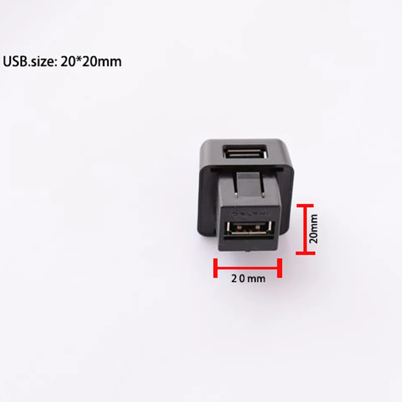 Biurlink 2 Стиль автомобиля Golve коробка удлинитель зарядка через usb переключатель Порты и разъёмы для peugeot Citroen 207 307 308 408 4008 RD45 RD43 стерео
