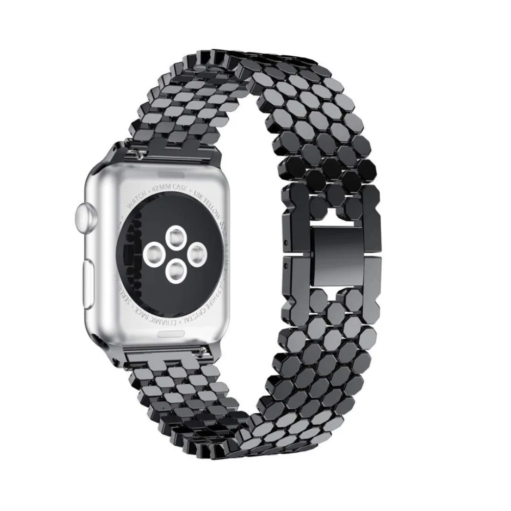 TORQUILA Нержавеющая сталь ремешок для наручных часов Apple Watch Series 4/3/2/1 44 мм 40