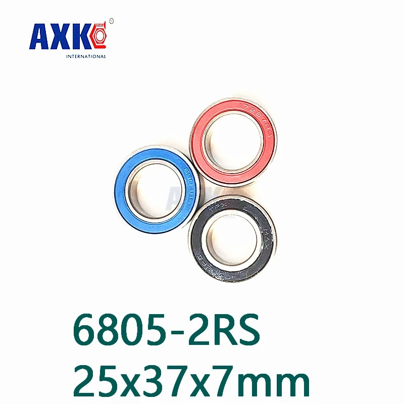 Axk Бесплатная доставка 6805 2rs Cb 61805 Si3n4 Гибридный Керамический шарикоподшипник с