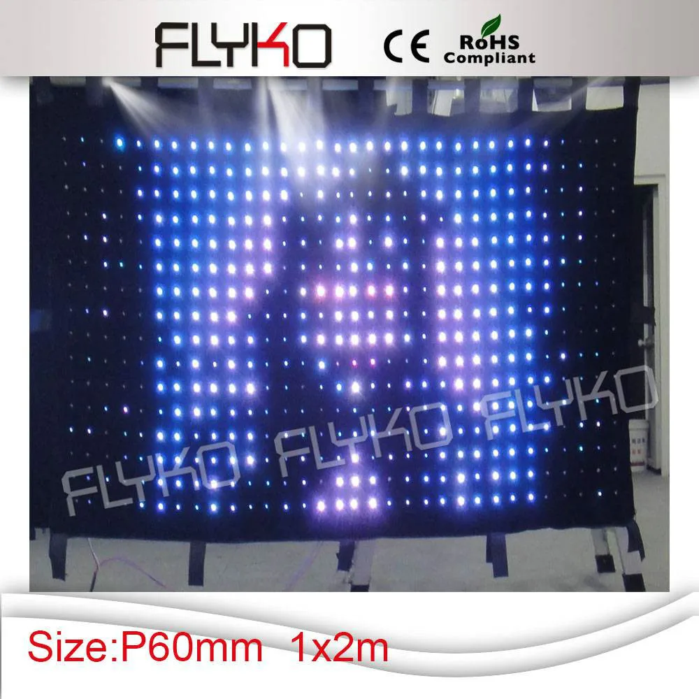 СВЕТОДИОДНЫЙ занавес для видео развлекательный центр профессиональное
