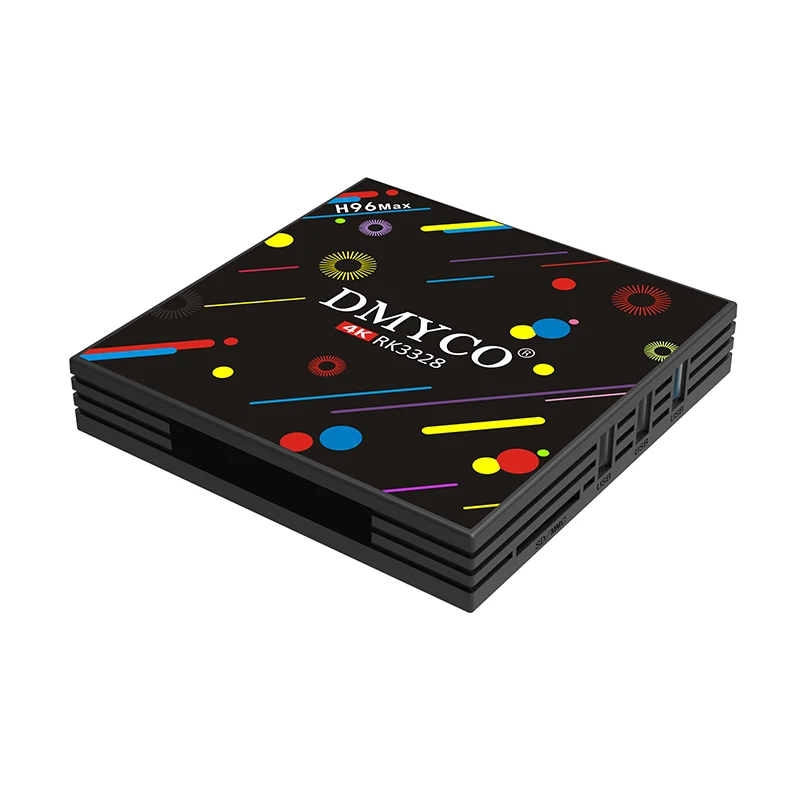 Dmyco H96 Max Android 7 1 Смарт ТВ коробка Bluetooth 4 0 ГБ 64 RK3328 ядра K 2 4G/5G двухъядерный процессор