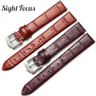 Ремешок женский тонкий для часов, 6 мм, 7 мм, 8 мм, 9 мм, 10 мм, 11 мм, 12 мм, 13 мм, 14 мм, 15 мм, 16 мм, 17 м, 18 мм, 22 мм